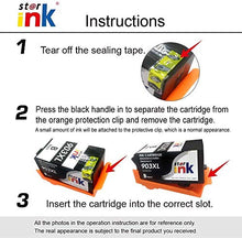 Carica l&#39;immagine nel visualizzatore di Gallery, Starink 903XL Cartucce Compatibile per HP 1 Nero,1 Ciano,1 Magenta,1 Giallo