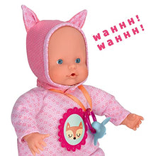 Carica l&#39;immagine nel visualizzatore di Gallery, Nenuco Soft - 5 Funzioni, Come Un Vero Bimbo: Piange, Ride Dice Mamma e Papà, Fa I Suoni Del Ciuccio E Può Mettere Il Dito In Bocca , Rosa, Famosa, 700014781