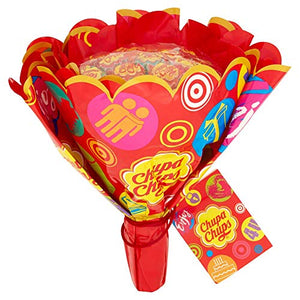 Chupa Chups Lecca Flower Bouquet, Lollipop Frutti Assortiti Gusto...