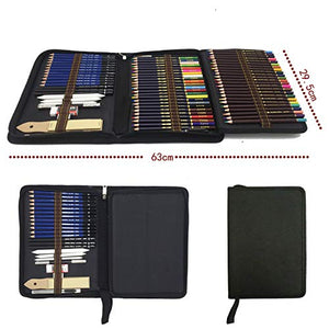 Matite di Disegno Artistico, 72 Kit da schizzo e Colorate di... - Ilgrandebazar