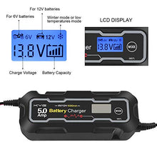 Carica l&#39;immagine nel visualizzatore di Gallery, KYG Caricabatterie e Mantenitore di Carica Auto 6V/12V, avviatore... - Ilgrandebazar