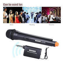 Carica l&#39;immagine nel visualizzatore di Gallery, ammoon Microfono Handheld Senza Fili Unidirezionale Dinamico Amplificatore... - Ilgrandebazar