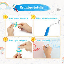 Carica l&#39;immagine nel visualizzatore di Gallery, Fansteck Doodle Tappeto Magico, Aquadoodle per Bambini Misura Grande 78*78cm - Ilgrandebazar