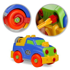 Akokie Jeep Bambini Kit Montaggio Giocattoli Auto Veicolo Regalo - Ilgrandebazar