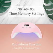 Carica l&#39;immagine nel visualizzatore di Gallery, Lampada LED Unghie Fornetto UV 30W per Gel Semipermanente Automatico Sensore con 3 Timer Preimpostati (30s,60s,90s) con Accensione Spegnimento Automatico di ELEHOT
