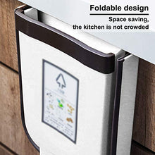 Carica l'immagine nel visualizzatore di Gallery, Vasen Pattumiera Cucina Pieghevole Sospesa per Credenza 8L
