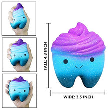Carica l&#39;immagine nel visualizzatore di Gallery, Yetech 4 Pezzi Squishy Galaxy Kawaii Cervo Unicorno Tooth Panda Squishies... - Ilgrandebazar