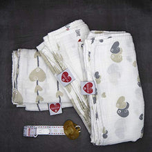 Carica l'immagine nel visualizzatore di Gallery, Mussole Neonato In Cotone Morbido ed Organico per Bimbi E Bebè. Ideali Come...