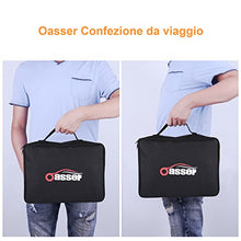 Carica l&#39;immagine nel visualizzatore di Gallery, Compressore Aria Portatile Auto, Oasser Pompa Elettrica Ricaricabile con... - Ilgrandebazar