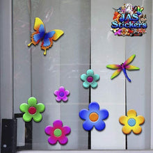Carica l&#39;immagine nel visualizzatore di Gallery, FIORI &amp; Volantini Piccola farfalla libellula animali confezione piccola... - Ilgrandebazar