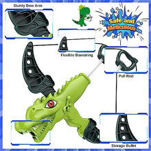 Carica l&#39;immagine nel visualizzatore di Gallery, Toyzey Giochi Bambini 3 4 5 6 7 8 9 Anni, Arco e Frecce per Bambini Giocattoli Bambini 3-12 Anni Regalo Ragazzo 3-12 Anni Giochi da Esterno per Ragazzi Giocattoli Dinosauro Bambini Tiro con L&#39;Arco