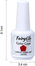 Carica l&#39;immagine nel visualizzatore di Gallery, Smalto Semipermanente Smalto per Unghie in Gel UV LED 6pcs Kit Manicure Semipermanente Smalti Gel per Unghie Soak Off 15ml di Fairyglo - G15602