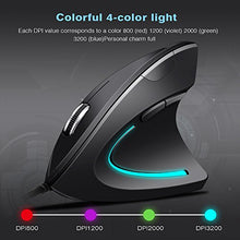 Carica l'immagine nel visualizzatore di Gallery, Mouse Verticale ECHTPower Ottico|Mouse con cavo