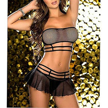 Carica l&#39;immagine nel visualizzatore di Gallery, SxyBox Donna Sexy Lingerie Erotico Abito da Festa Taglia unica, Style3 Nero - Ilgrandebazar