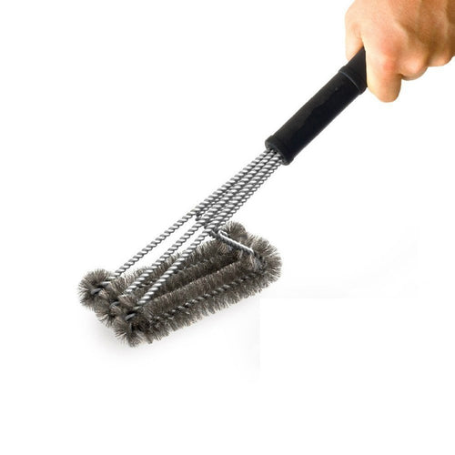 PePeng Heavy Duty 3-Branch Triangular metal brush stainless steel - Ilgrandebazar