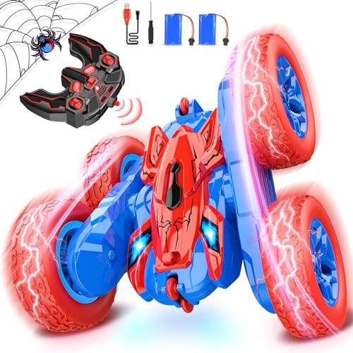 HappyGoLucky Macchina Telecomandata per Bambini, Giochi Bambini 3 4 5 Anni Regalo Bambino 3 4 5 6 7 8 9 Anni Maschio Giochi per Bambini Giocattoli Giochi Bambino 3-10 Anni Maschio Monster Truck