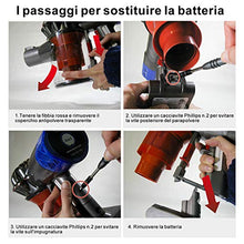 Carica l&#39;immagine nel visualizzatore di Gallery, Yaber 3000mAh Batteria di Ricambio per Dyson V6 DC62 DC59 DC61 DC58 Animale...