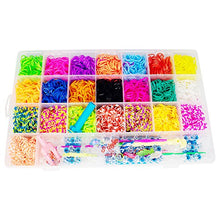 Carica l&#39;immagine nel visualizzatore di Gallery, FutureHom 6800 Elastici DIY Loom Nastri Box Fai da Te Braccialetti... - Ilgrandebazar