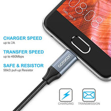 Carica l&#39;immagine nel visualizzatore di Gallery, aceyoon Cavo USB Type-C Corto 30 cm 4 Pezzi Type C O.3m*4 - Ilgrandebazar