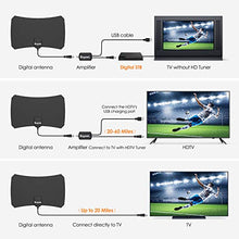 Carica l&#39;immagine nel visualizzatore di Gallery, Bqeel Antenna tv interna per digitale terrestre HDTV TV - Ilgrandebazar