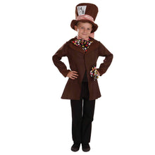 Carica l'immagine nel visualizzatore di Gallery, Fun Shack Marrone Mad Hatter Costume per Ragazzi - X-Large - Ilgrandebazar