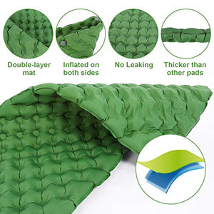 Tolaccea Materassino da Campeggio Gonfiabile Materasso Ultralight...