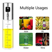 Carica l'immagine nel visualizzatore di Gallery, Eletorot Oliera in Vetro, Spray Olio Cucina Vetro 100ML,Porta Olio,Olio... - Ilgrandebazar