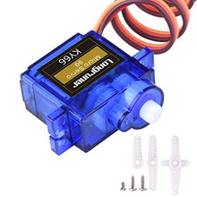 Carica l&#39;immagine nel visualizzatore di Gallery, Longruner SG90 servo micro servomotore 9G RC per comandi di robot LKY66-5