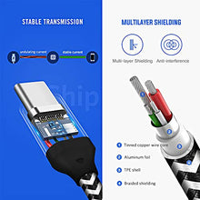 Carica l'immagine nel visualizzatore di Gallery, Cavo Usb Type-C Ricarica Rapida 2M 2 metri,3A Carica Per Samsung A50 3A