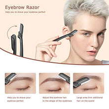 Carica l&#39;immagine nel visualizzatore di Gallery, Rymall 6PCS Set di Pinzette per Sopracciglia, Acciaio inox per...