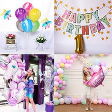 Carica l'immagine nel visualizzatore di Gallery, AYUQI Decorazioni per Feste Unicorno Ragazze, Agata Palloncini Compleanno...