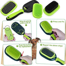 Carica l'immagine nel visualizzatore di Gallery, SAMMIU Spazzola per toelettatura Animali Domestici 5 in 1 Kit per...
