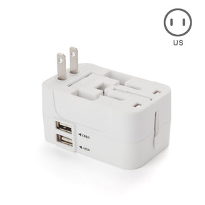 Adattatore Nuovo-Bianco,2 Porte USB-- 1 A, 1 A - Ilgrandebazar