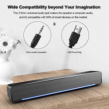 Carica l'immagine nel visualizzatore di Gallery, Docooler SADA V-196 - Altoparlante stereo con cavo USB, per PC, V-196.