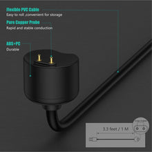 Carica l'immagine nel visualizzatore di Gallery, TUSITA [2-Pezzi] Magnetico Caricatore Compatibile con Xiaomi Mi Band 5 6 - USB Caricabatterie Cavo di Ricarica 3,3ft 100cm - Accessori per Fitness Tracker
