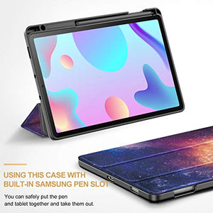 INFILAND Custodia Cover per Samsung Galaxy Tab S6 Lite 10,4 2020, Z-Galassia