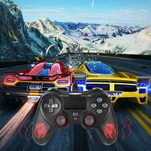 Carica l'immagine nel visualizzatore di Gallery, BuFan PS4 Controller, USB Joystick a Doppia Vibrazione Shock con 1,5 M USB...