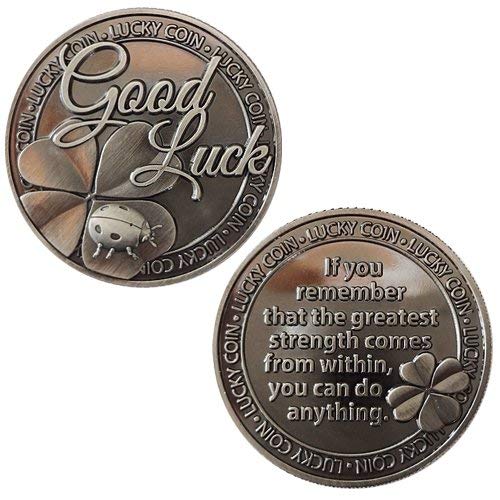 Good Luck, Moneta di buona fortuna Bellissimo gettone da Collezione per... - Ilgrandebazar