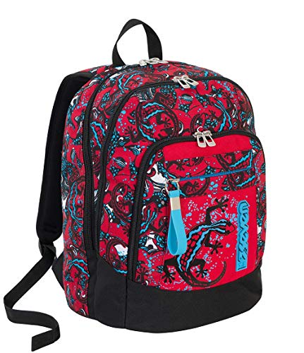 Joymoze Zaino scuola impermeabile per ragazzi e ragazze, zaino borsa libri stampata molto carina Cactus di colore
