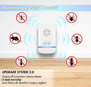 EFASI Repellente Ultrasuoni, Ultrasuoni per Topi, Professionale 2020,...