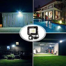 Carica l&#39;immagine nel visualizzatore di Gallery, bapro 20W Faretto LED da Esterno con Sensore di 20W, Bianco Caldo