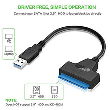 Carica l&#39;immagine nel visualizzatore di Gallery, GeekerChip Adattatore USB 3.0 a SATA,Type-c a USB-C,Convertitore USB3.0 50cm