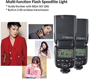 Godox TT600S High Speed 1/8000s GN60 2.4G Wireless Camera Flash Speedlite...
