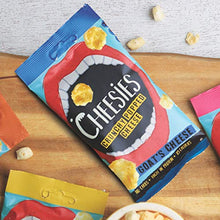 Carica l&#39;immagine nel visualizzatore di Gallery, Palline Croccanti di Snack al Formaggio Cheesies, formaggio capra. Senza...