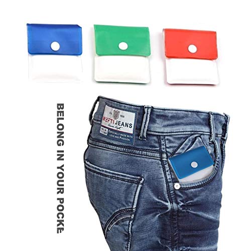 Posacenere Tascabile Per Esterno KOSTOO 6 Confezioni Di Portaceneri Tascabili Portatili Portacenere Portacenere Compatto Ignifugo PVC Inodore - Colori Assortiti Porta Sigarette