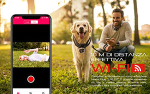 COOAU Action Cam HD 4K 20MP WiFi Con Microfono Esterno
