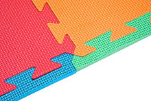 Carica l&#39;immagine nel visualizzatore di Gallery, Edukit Tappetino da Gioco in Schiuma EVA, 12 Pezzi e 14 Bordi, 30 x 30cm,...