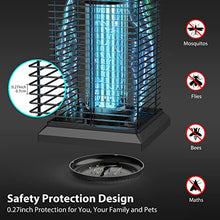 Carica l&#39;immagine nel visualizzatore di Gallery, PALONE Lampada Antizanzare Elettrica, 20W 4500V UV Lampada Repellente Zanzare, Impermeabile IPX4 Trappola Zanzare Elettrico Per Campeggio, Giardino, Interni ed Esterni, Silenzioso e Sicuro