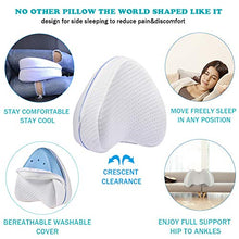 Carica l'immagine nel visualizzatore di Gallery, Leg Memory Foam Cushion Pillow, Back Hip Legs Knee Support Nerve Pressure... - Ilgrandebazar