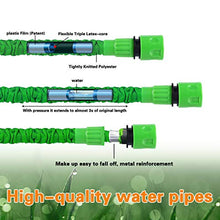 Carica l&#39;immagine nel visualizzatore di Gallery, Tubo Estensibile da Giardino, 50FT 15M Flessibile Giardino con verde